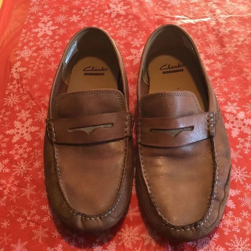 Clark’s driving shoes men’s size 10